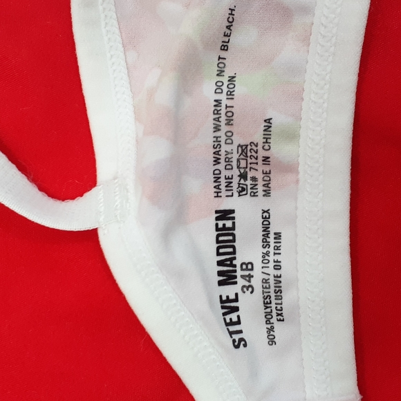 STEVE MADDEN T-SHIRT BRA. - Picture 6 of 6